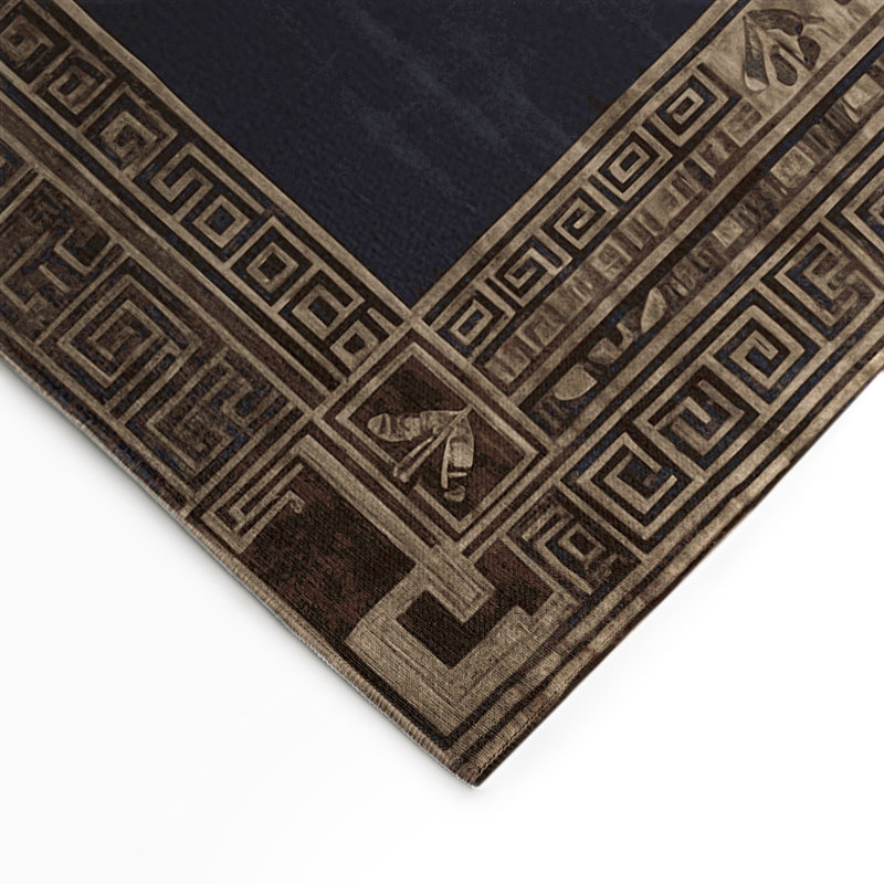 Tapis intérieur et extérieur Macedonian Pride, Rectangle 5' x 7'