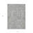 3' X 5' Gray Abstract Washable Indoor Outdoor Area Rug