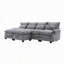 Canapés modulaires rembourrés et confortables-1143524694