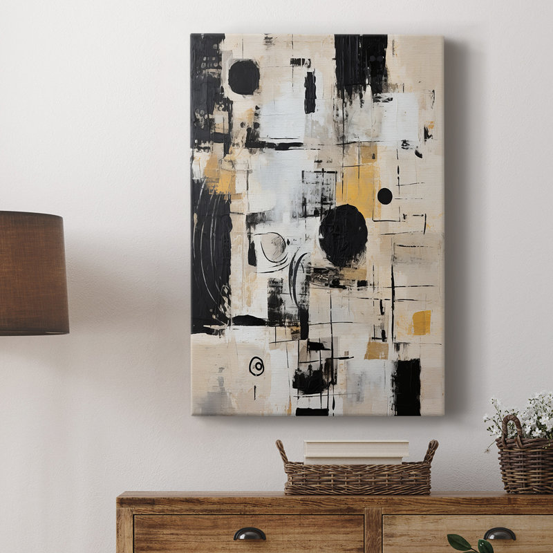 ABSTRACT Series CCGL XXXVI - Cavas de galerie sur mesure, H 60 po x l 40 po