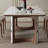 Modern simple light luxury dining table-102422718