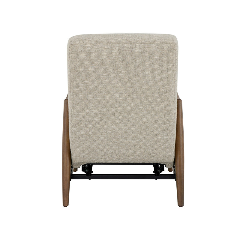 Universal Upholstery Upholstered Chair, Beige Polyester/Medium Wood