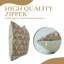 Coussin décoratif décoratif en lin épais épais Fabividine Accent (Mayur, brun)-106059050-106059049