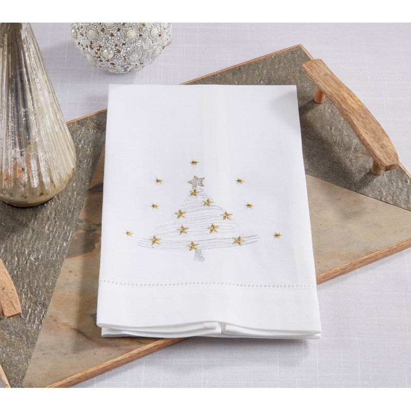 Ensemble de 4 serviettes d'invité Whimsical Winter