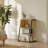 Bookshelf, 4 Tier Bookcase, Ladder Shelf Bookcase With Storage Organizer-111072680