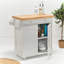 LPD Home Solid Wood Top Kitchen Island-36579291