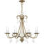 Lustre classique / traditionnel à 8 lumières à intensité variable Gilbahar-88580054