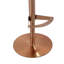 Upholstered Adjustable Height Bar Stool