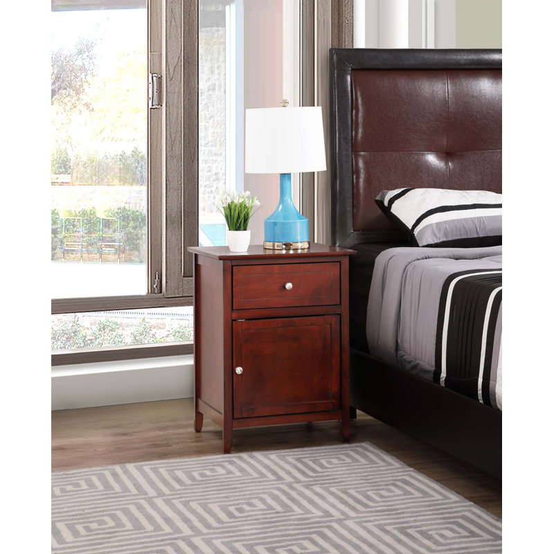 Table de chevet transitionnelle pour chaque chambre, Cerisier