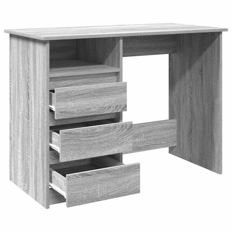 Socher Writing Desk, Grey Sonoma