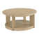 Pop-up Sleeper Sofa With Round Rolling Coffee Table