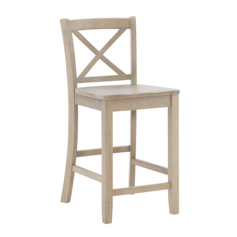 Tabouret Fairbairn, Tabouret de comptoir (siège d'une hauteur de 24 p, Gris délavé