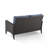 Mosca 51'' Wide Metal Loveseat with Cushions-49317802