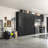 94.5"W 90.6"H Garage Storage Cabinet