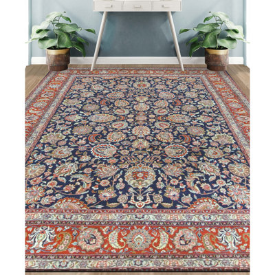 Hand Knotted Wool Oriental Indoor Rug