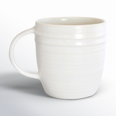 Lines Terra Cotta Coffee Mug