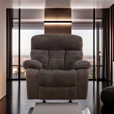 Khaki chocolate Fabric Living Room Recliner Intelligent Chair