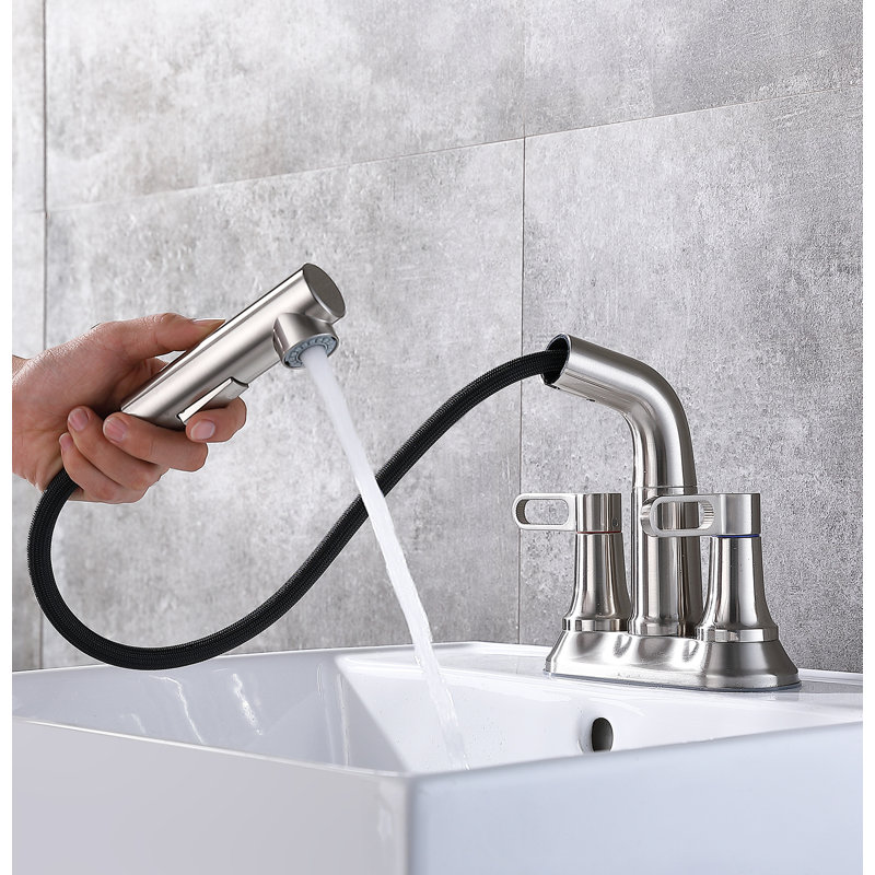 Centerset 2-handle Bathroom Faucet