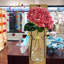 Vase murale en verre lanterne suspendue 19"