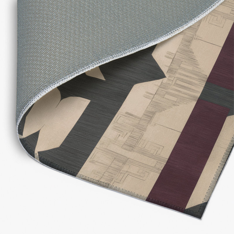 Aristocratic Artistry Indoor And Outdoor Area Rug, Rectangle 5' x 7'