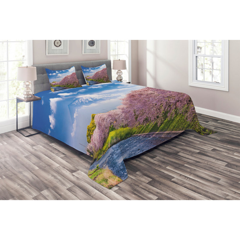 Coverlet, King Bedspread + 2 Shams