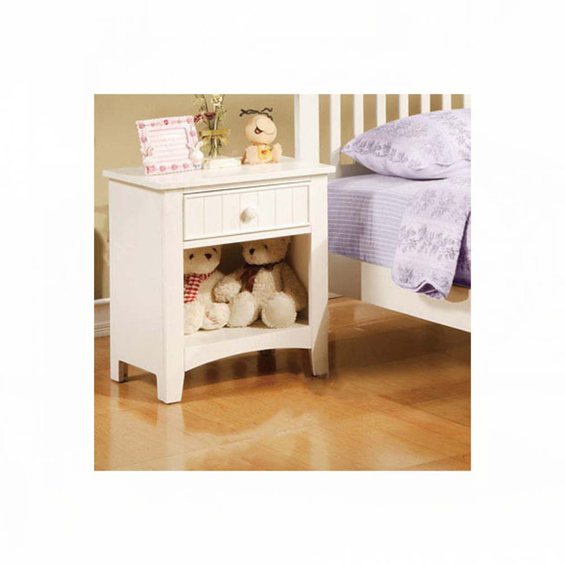Table de chevet en bois