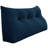 Sit-up Back Comfort Velvet Headboard Wedge Reading Pillow Triangular Backrest Back Support Compression-56420203-56420208