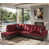 Burgundy Microfiber/Microsuede