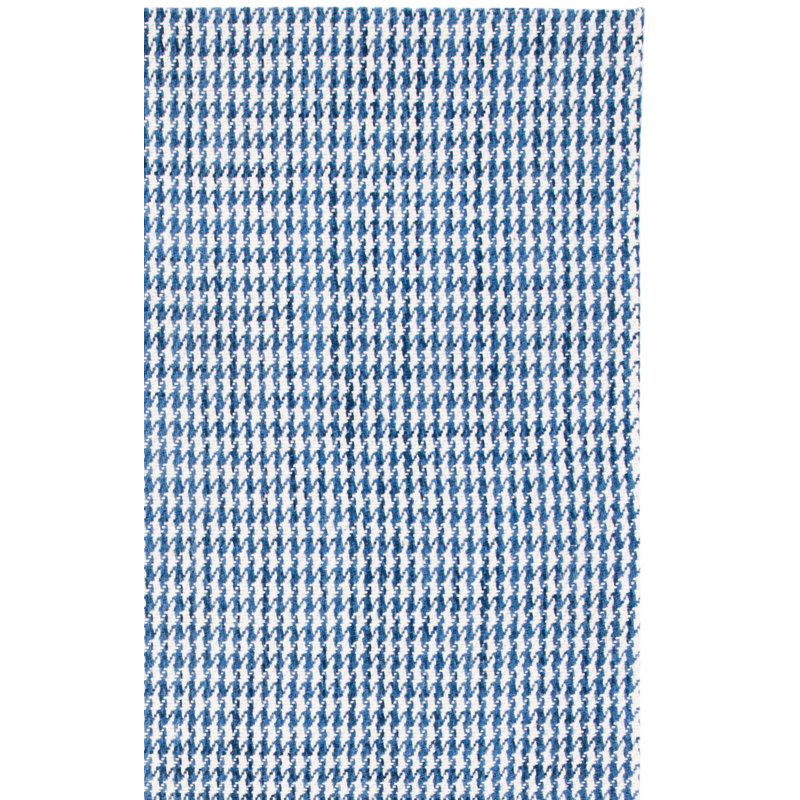 Tapis en laine et coton tissés à la main Fultonville, Rectangle 4pi x 6 pi