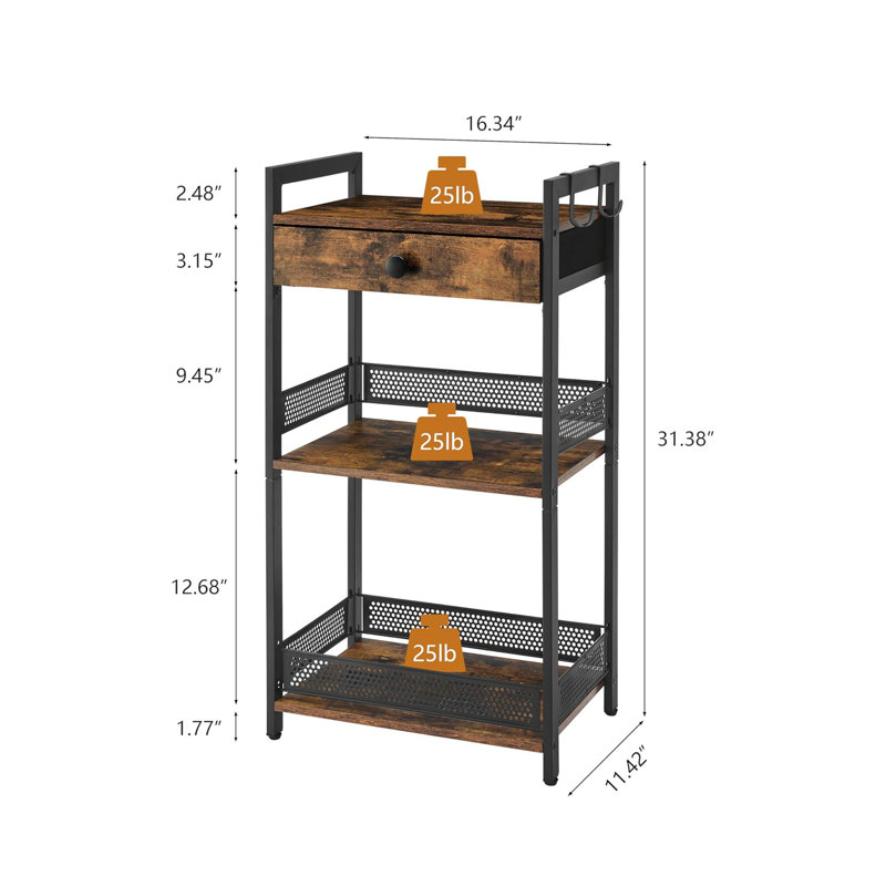 78cm H x 42cm W Bookcase