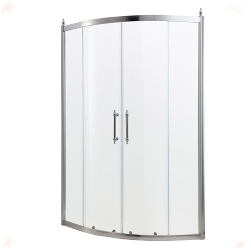 Porte de douche 36 po x 75 po avec cabine de douche encadrée