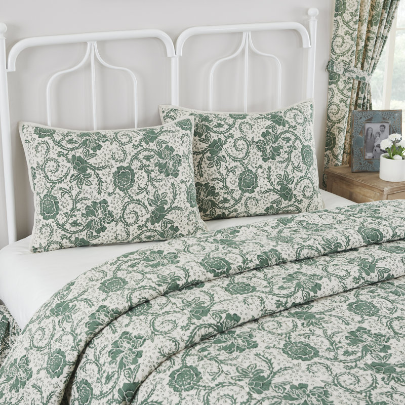 Daphnee Cantina 100% Cotton Ties Sham, Standard / Twin
