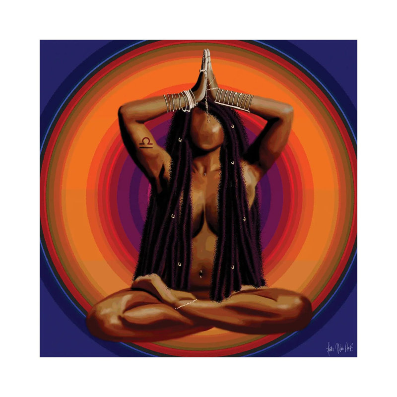 Libra by Faith With An E - Wrapped Canvas Print, 45.72 cm H x 45.72 cm W x 3.175 cm D