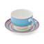 10 Oz Breakfast Cup & Saucer in Pink-881918583