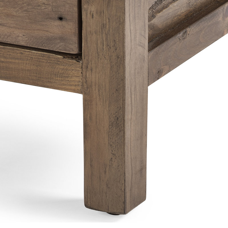 Electra 48cm W Solid Wood Bedside Table