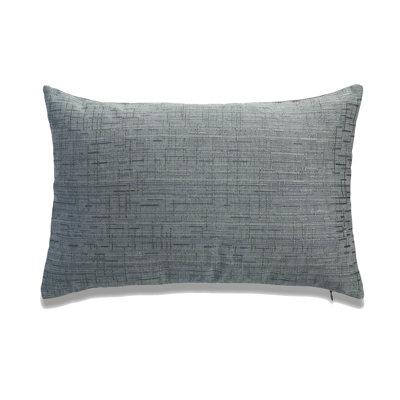 Cotton Blend Reversible Throw Pillow