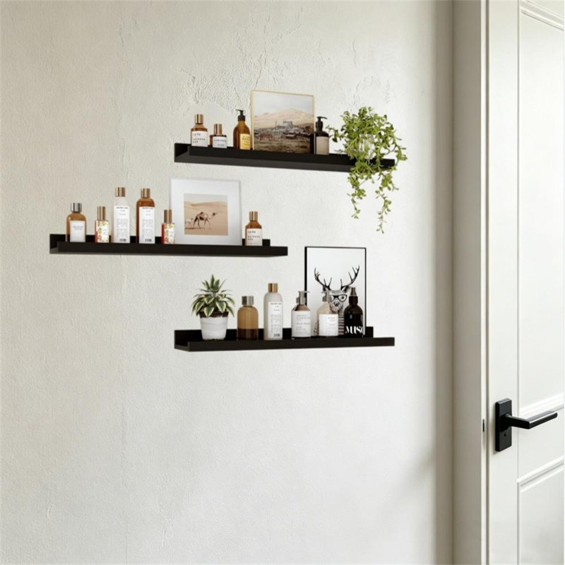 2 Piece Wood, Black
