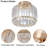 Glass Semi Flush Mount-881819077