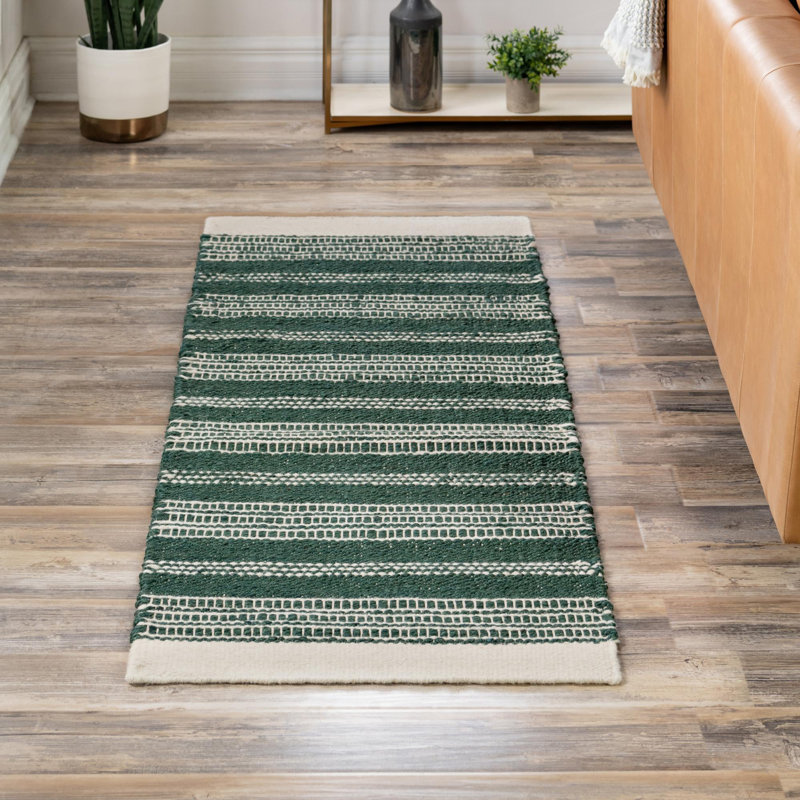 Aurimas Striped Indoor Rug, Runner 2'7" x 10'