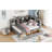 Wooden Full Size Daybed With 2 Drawers, Daybed With Storage Shelf And USB Charging Ports-549766790