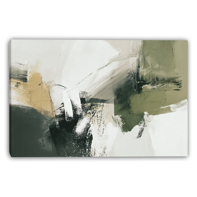 Art mural sur toile tendue Olive Gesture