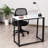Skillman Metal Base Writing Desk-428426359