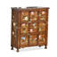 Buffet en bois manufacturé brun foncé foncé