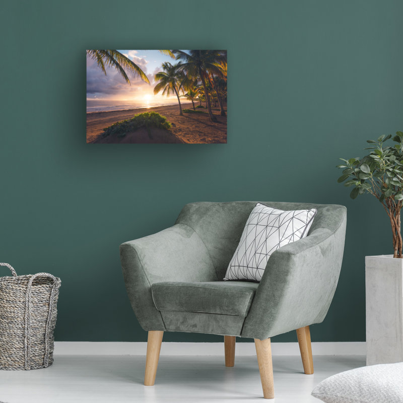 «Stefan Hefele Good Morning Paradise», art sur toile, H 22 po x l 32 po x P 2 po