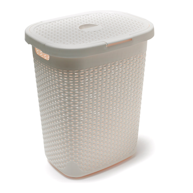 Plastic Laundry Hamper with Handles