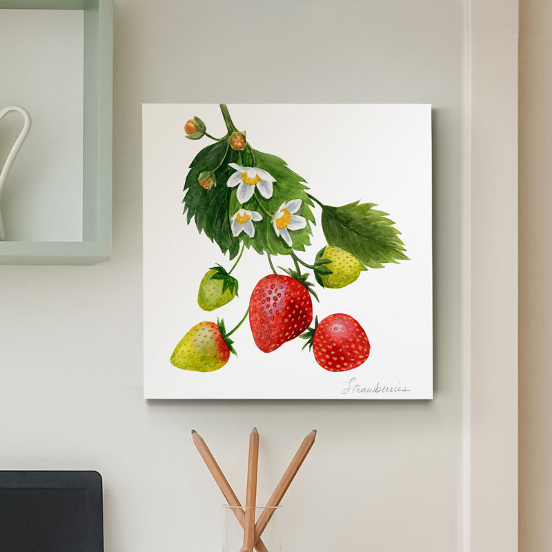 « fraising study i »-reproduction d’art sur toile tendue, H 10 po x l 10 po x P 1,5 po
