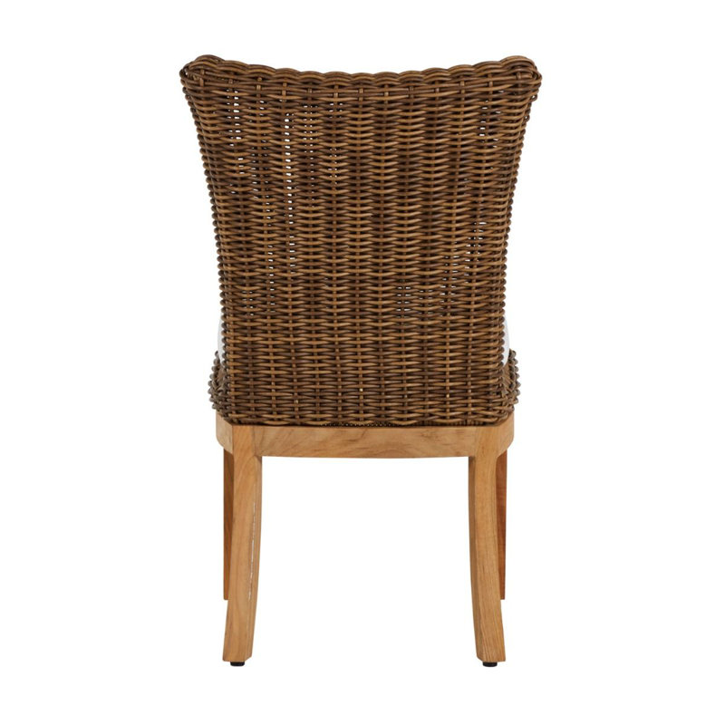 Montauk Side Chair, No Welt, Linen Forest