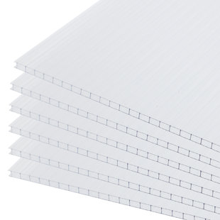 6 PCS Polycarbonate Panels (Set of 6)