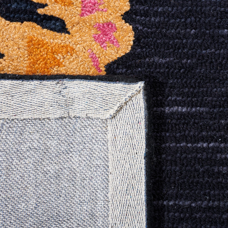 Melia Hand Tufted Wool Floral Rug, Rectangle 8' x 10'