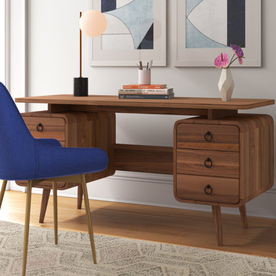 Gaynor Solid Wood Computer Desk